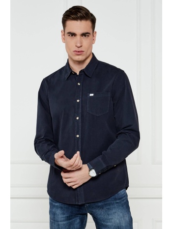 guess πουκάμισο με τσέπη slim fit