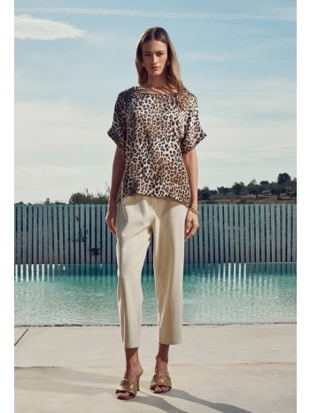 animal print μπλούζα