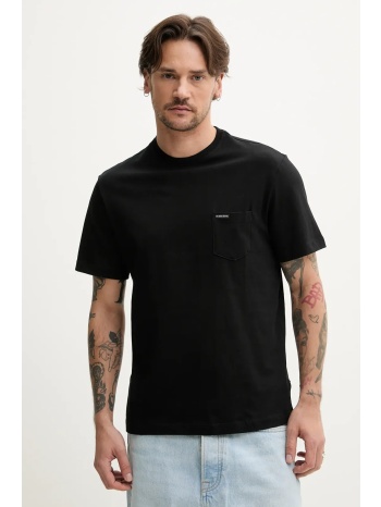 guess κοντομάνικη με τσεπάκι και κέντημα