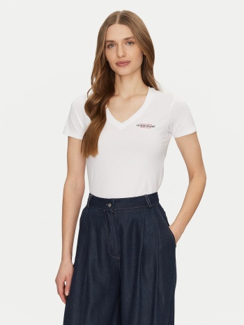 guess jeans βαμβακερό μπλουζάκι slim fit