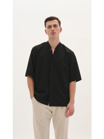 κοντομάνικο πουκάμισο με τσέπη στο στήθος