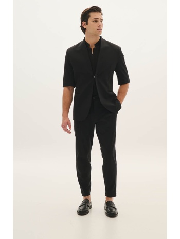 βραδινό παντελόνι μονόπιετο με λάστιχο στη μέση