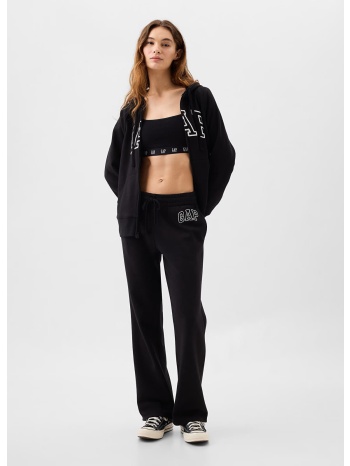 gap logo boot sweatpants true black l