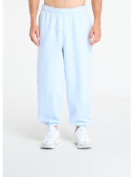 παντελόνια nike solo swoosh men`s cuffed fleece pants celestine blue/ celestine blue/ white l