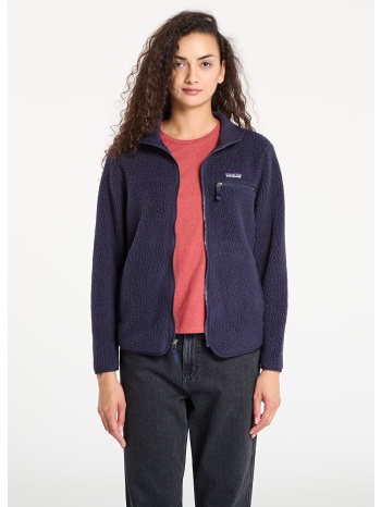 μπουφάν pataognia w`s retro pile jacket sunken blue l σε προσφορά