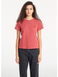 μπλουζάκι pataognia w`s p-6 logo responsibili-tee potters red l