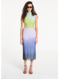 desigual lola dress shadow purple l