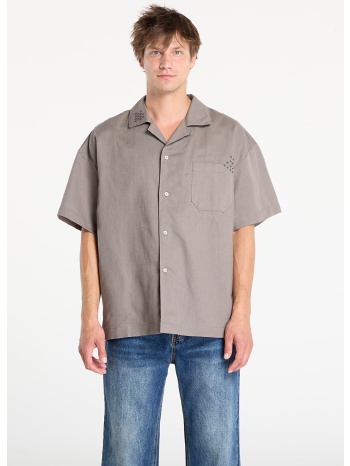πουκάμισο nike life men`s linen short-sleeve button down σε προσφορά