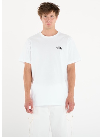 μπλουζάκι the north face m vertical logo ss tee tnf white l σε προσφορά