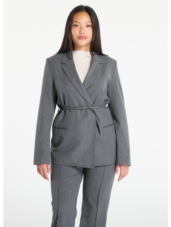 μπουφάν samsøe samsøe salot blazer belt dark gull gray σε προσφορά