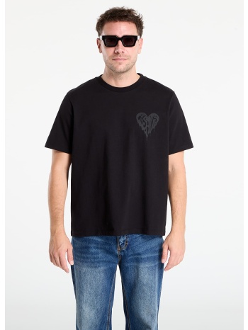 μπλουζάκι allsaints poster graphic boyfriend t-shirt black l σε προσφορά