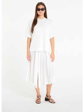 allsaints jax tee dress chalk white m σε προσφορά