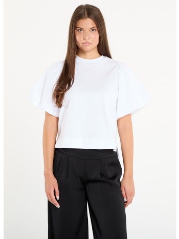 μπλουζάκι allsaints jess tee optic white l σε προσφορά