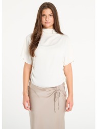 μπλουζάκι allsaints leslie top antique white 10