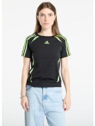 μπλουζάκι adidas teamgeist adicolor slim jersey black/ signal green l