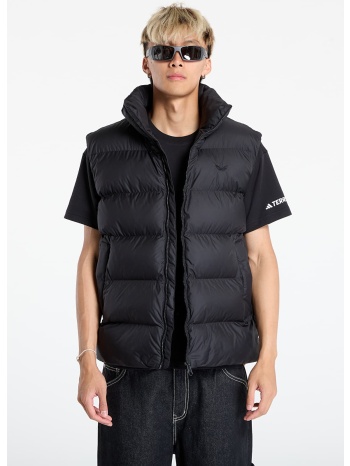 adidas tonal puffer vest black l σε προσφορά