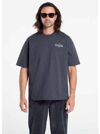 μπλουζάκι allsaints herald ss crew washed black l σε προσφορά