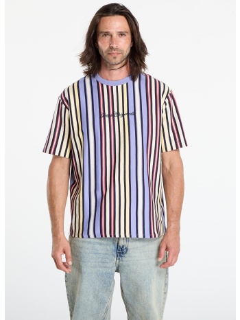 μπλουζάκι guess originals vertical stripe tee multicolor l σε προσφορά