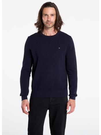 φούτερ tommy hilfiger essential structure sweat blue l σε προσφορά
