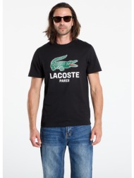 μπλουζάκι lacoste men`s tee-shirt black l