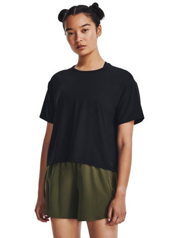 μπλουζάκι under armour motion ss black l σε προσφορά