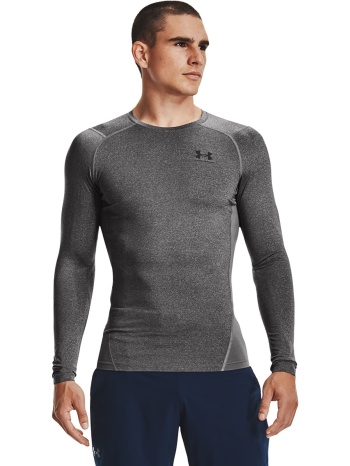 μπλουζάκι under armour hg armour comp ls gray l σε προσφορά