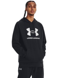 φούτερ under armour rival fleece logo hood black l
