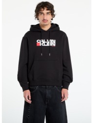 φούτερ calvin klein jeans ls terry sweatshirt black l