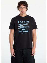 μπλουζάκι calvin klein jeans ss graphic tee black l