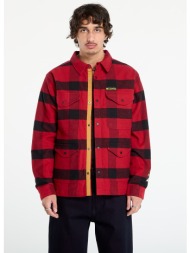 μπουφάν columbia high cascades™ shirt jacket red dahlia tims buffalo plaid l
