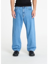 παντελόνια carhartt wip landon pant blue heavy stone wash 28