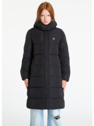 μπουφάν calvin klein jeans monologo non-down jacket black s