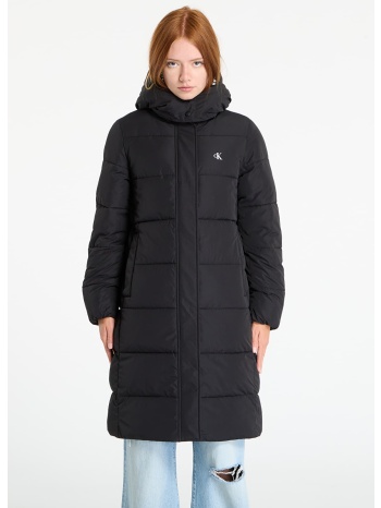 μπουφάν calvin klein jeans monologo non-down jacket black s σε προσφορά