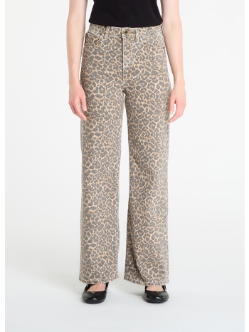 παντελόνια guess wide leg brown 27 σε προσφορά