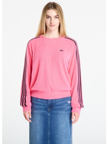 πουλόβερ adidas adicolor holiday knit sweatshirt lucid pink σε προσφορά