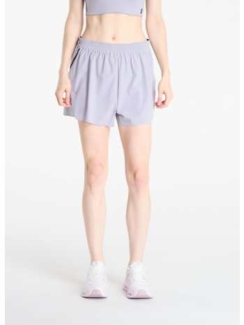 on train shorts purple s