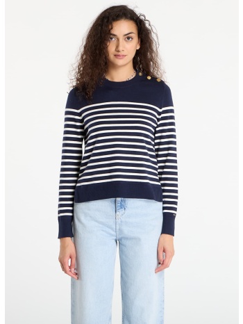 πουλόβερ tommy hilfiger co jersey mid gg ls gold btn swt σε προσφορά