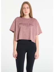 μπλουζάκι under armour project rock statement graphic ss tee maroon mist m