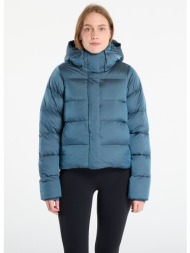 μπουφάν columbia amaze puff™ hooded jacket everblue high shine s