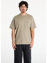 μπλουζάκι gramicci one point logo tee unisex khaki l