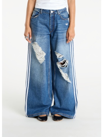 παντελόνια adidas originals loose denim destressed pants σε προσφορά