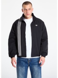 μπουφάν adidas firebird front stripes woven track top black/ stone khaki/ better scarlet xxl