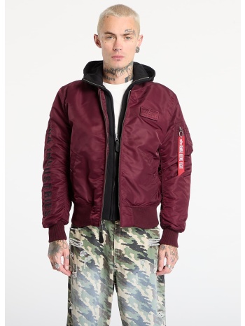 μπουφάν alpha industries ma-1 d-tec sleeve embroidery dark σε προσφορά
