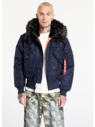 μπουφάν alpha industries 45/p hooded custom ultra navy xl