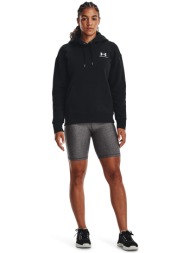 φούτερ under armour essential fleece hoodie black xs