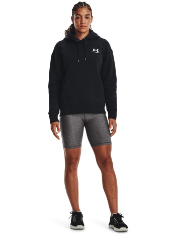 φούτερ under armour essential fleece hoodie black xs σε προσφορά