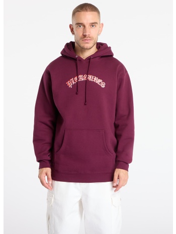 φούτερ pleasures mirror hoodie eggplant l σε προσφορά