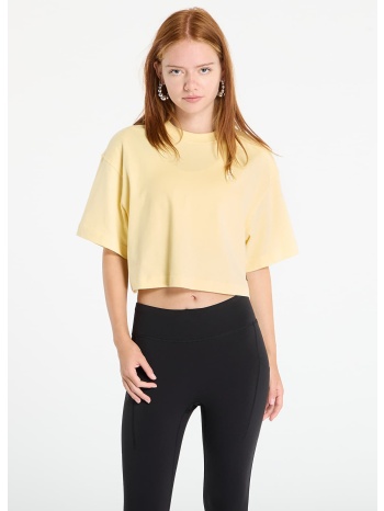 μπλουζάκι on club boxy tee yellow m