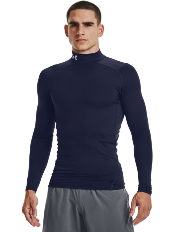 μπλουζάκι under armour cg armour comp mock midnight navy l σε προσφορά