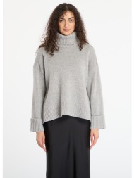 πουλόβερ samsøe samsøe sakeiku turtleneck grey melange s